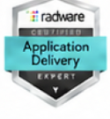 Radware Certified Application Delivery Expert logo