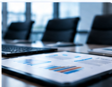 Executive cybersecurity risk reporting illustration
